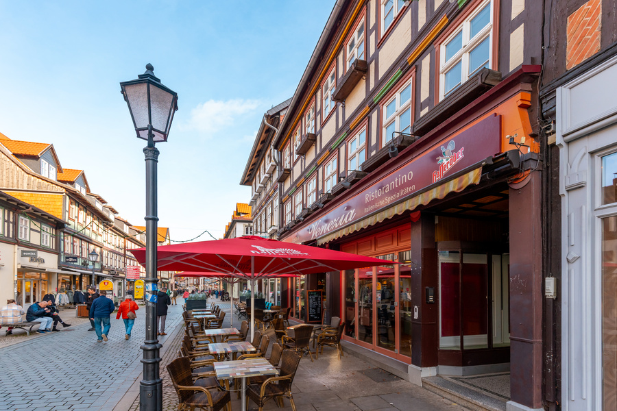 Umgebung der Ferienwohnung in Wernigerode